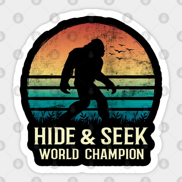 Bigfoot world champion hide and seek online